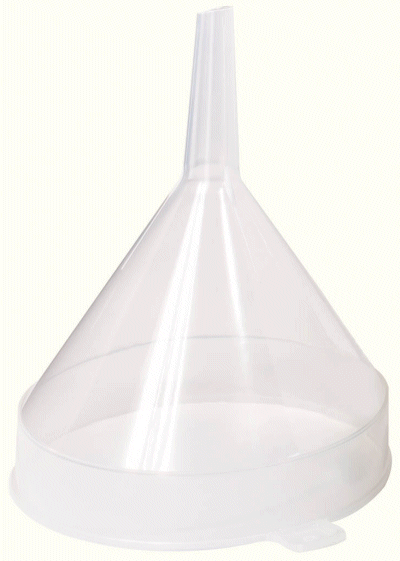 Plastic Funnel 5 inch - Click Image to Close